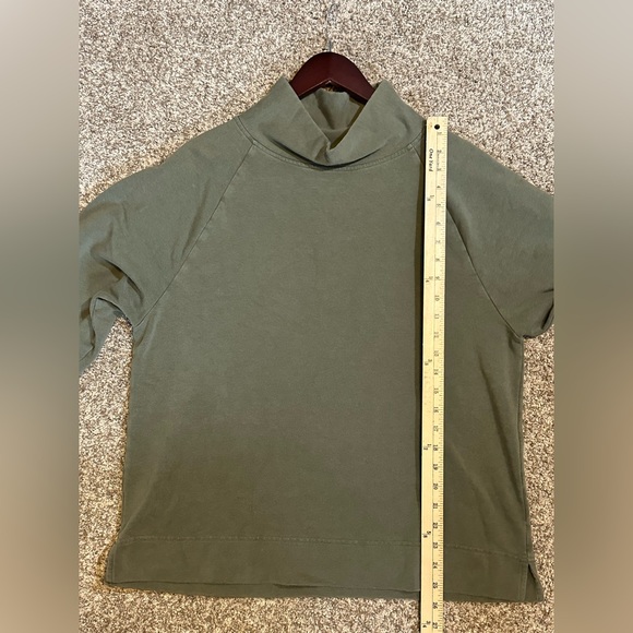 GAP Women’s XL Green Funnel Neck Sweatshirt Sustainable Casual Sweater - Picture 12 of 12